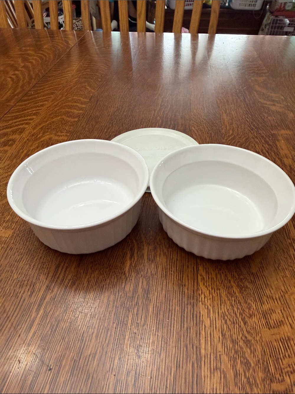 Corningware French White F-16-B baking dishes Set - 2-Pack